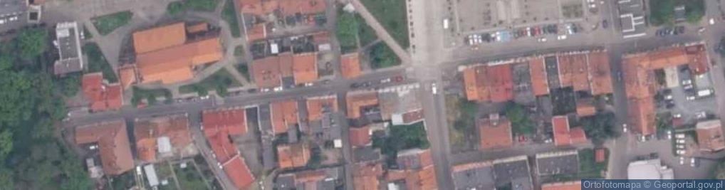 Zdjęcie satelitarne Społem Powszechna Spółdzielnia Spożywców w Grodkowie