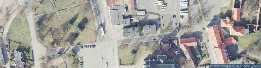 Zdjęcie satelitarne Społem Powszechna Spółdzielnia Spożywców w Krośnie Odrzańskim