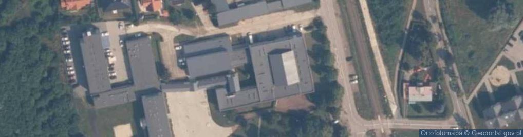 Zdjęcie satelitarne Społem Powszechna Spółdzielnia Spożywców w Pucku