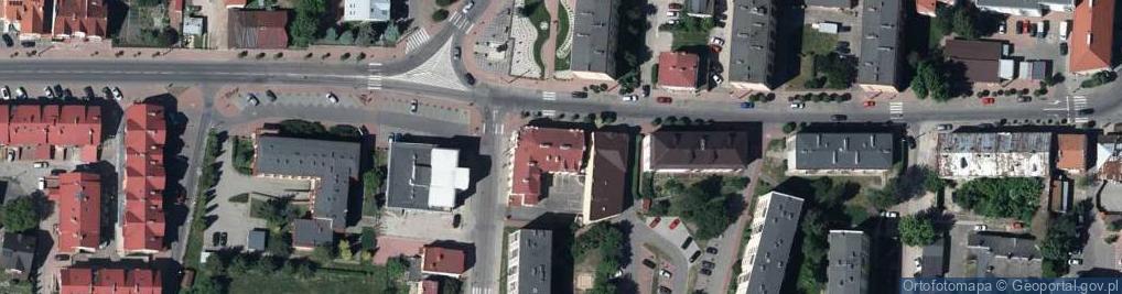Zdjęcie satelitarne Społem Powszechna Spółdzielnia Spożywców w Radzyniu Podlaskim