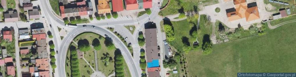 Zdjęcie satelitarne Społem Powszechna Spółdzielnia Spożywców w Siemiatyczach