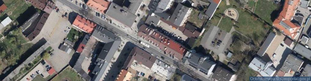 Zdjęcie satelitarne Społem Powszechna Spółdzielnia Spożywców Zgoda w Płocku