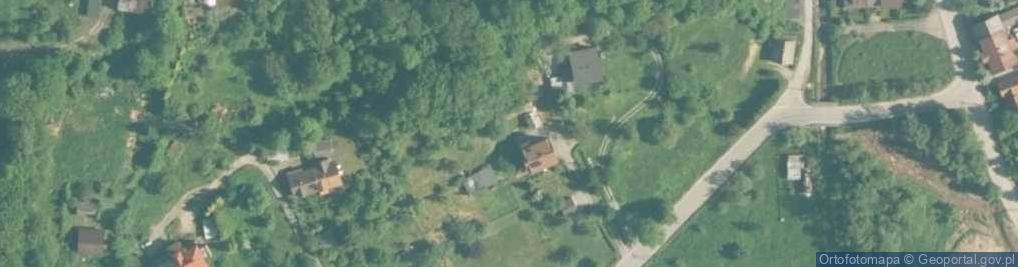 Zdjęcie satelitarne Spółka Wodna Błachutówka w Beskidzkiej