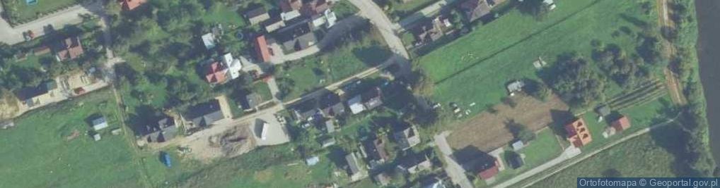 Zdjęcie satelitarne Spółka Wodno Kanalizacyjna Krościenko Kingi