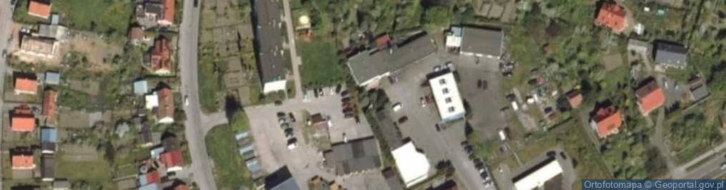 Zdjęcie satelitarne Spółka Wodno Ściekowa Pasłęka w Braniewie