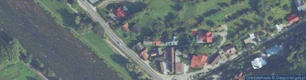 Zdjęcie satelitarne Spółka Wodno Wodociągowa w Krościenku