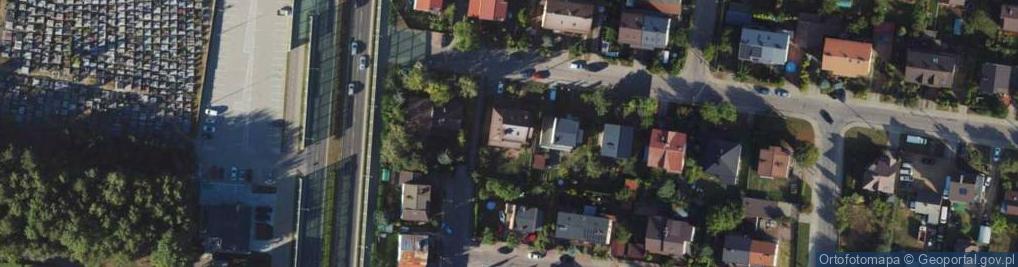 Zdjęcie satelitarne Sprzedaż Art Przem Kraj Zagr Runa Leśnego Krawiectwo