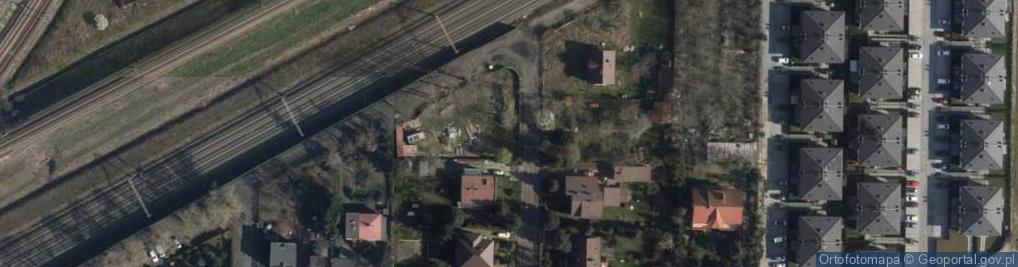 Zdjęcie satelitarne Sprzedaż Art Przemysłowych Poch Kraj i Zagran Jakacka Iwona