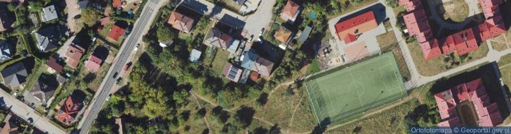 Zdjęcie satelitarne Sprzedaż Art Spoż Przem Poch Kraj Zagr Białystok