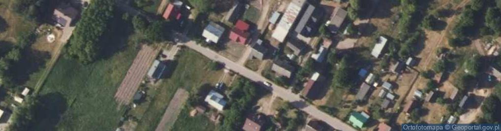 Zdjęcie satelitarne Sprzedaż Artyk Spoż Przem Kraj Zagr Hermanówka