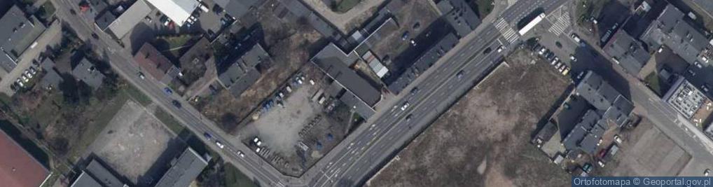 Zdjęcie satelitarne Sprzedaż Części, Wypożyczalnia Przyczep Samochodowych