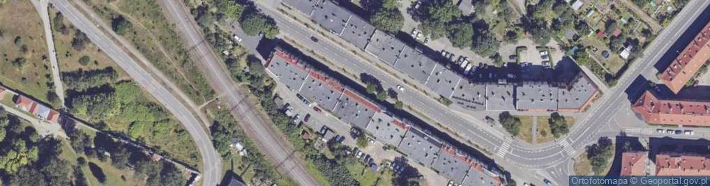 Zdjęcie satelitarne Sprzedaż Detaliczna Art.Przem.Marketing-Network Bogusawa Szwonder