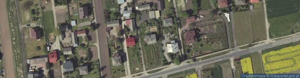 Zdjęcie satelitarne Sprzedaż Detaliczna Art Spoż Przem Halina Młodnicka