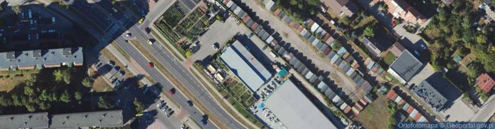 Zdjęcie satelitarne Sprzedaż Gal Konf Skórz Okryć Ub Obuwia A DZ Pończ B Stok