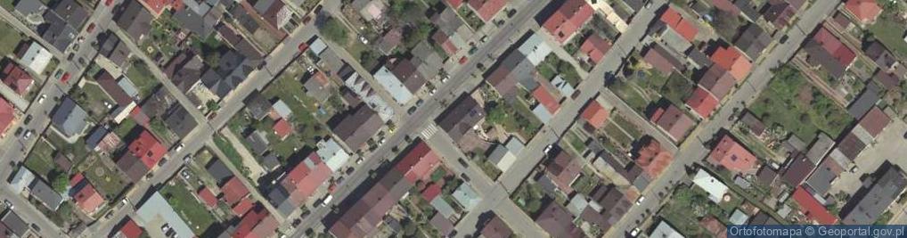 Zdjęcie satelitarne Sprzedaż Hurtowa i Detal Papierosów Art Przem Szkolnych