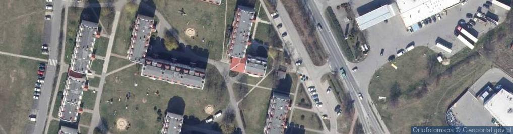 Zdjęcie satelitarne Sprzedaż Hurtowa i Detaliczna