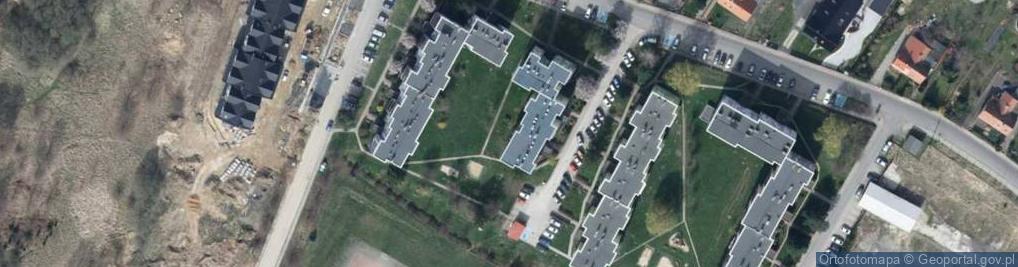 Zdjęcie satelitarne Sprzedaż i Montaż Systemów Alarmowych Michał Żółkowski