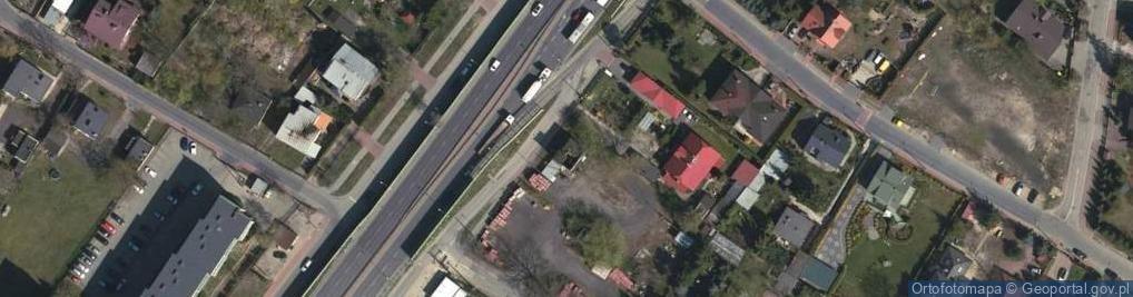 Zdjęcie satelitarne Sprzedaż Materiałów Budowlanych
