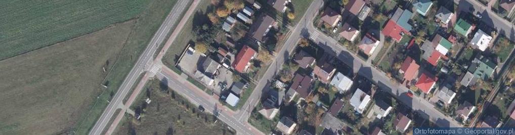 Zdjęcie satelitarne Sprzedaż Obwoźna Artykułów Przemysłowych Adela Maria Zdańska