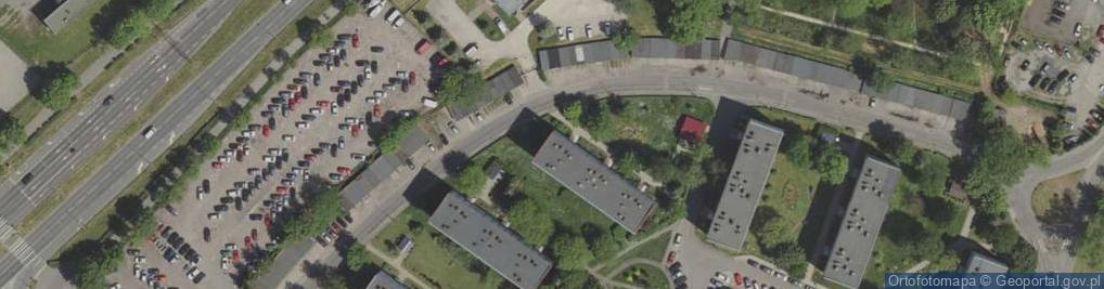Zdjęcie satelitarne Sprzedaż Obwoźna Odzieży Zbigniew Wilkowski