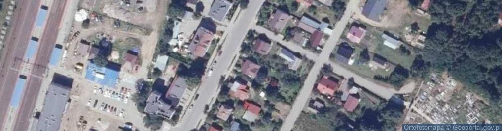 Zdjęcie satelitarne Sprzedaż Odzieży Używanej Stanisława Alicja Auchimowicz