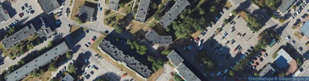 Zdjęcie satelitarne Sprzedaż Odzieży Używanej