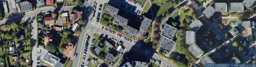 Zdjęcie satelitarne Sprzedaż Zegarków Art Zegarmistrzowskich Hurt Detal Leonarda Duszyńska