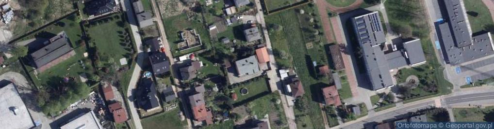 Zdjęcie satelitarne Sprzęt Gaśniczy Kte Korus Tomasz Luszczymak Dariusz