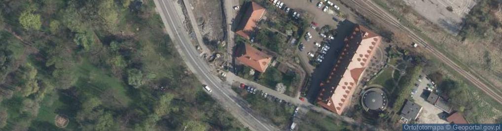 Zdjęcie satelitarne Squash Park Wieliczka