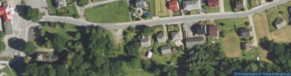 Zdjęcie satelitarne Srebrna Dąbrówka. Rolnicza Spółdzielnia Wytwórcza
