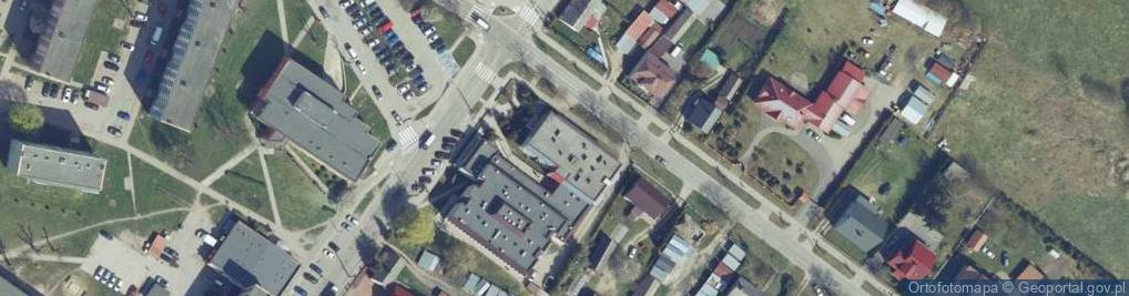 Zdjęcie satelitarne Środowiskowy Dom Samopomocy w Bielsku Podlaskim