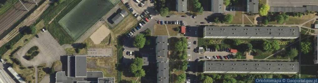 Zdjęcie satelitarne Środowiskowy Dom Samopomocy w Koninie