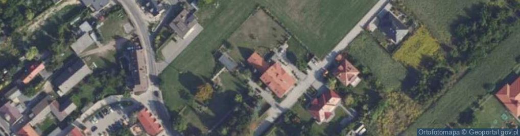 Zdjęcie satelitarne Środowiskowy Dom Samopomocy w Kórniku