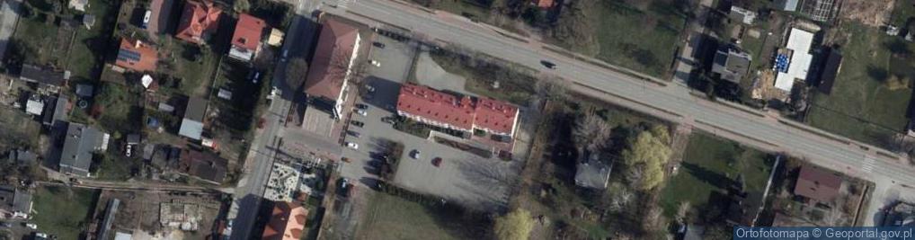 Zdjęcie satelitarne Środowiskowy Dom Samopomocy w Ksawerowie
