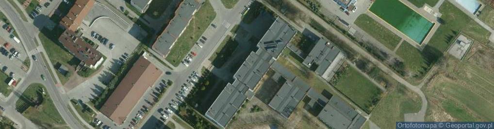 Zdjęcie satelitarne Środowiskowy Dom Samopomocy w Ropczycach