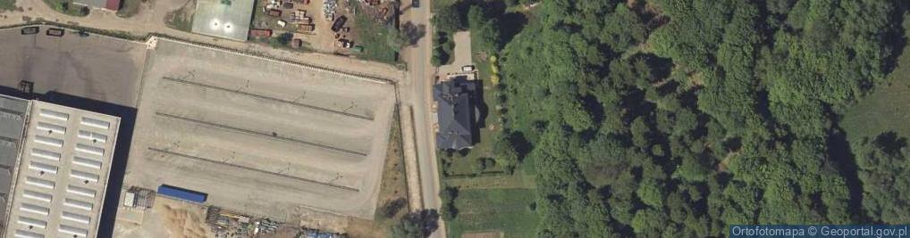 Zdjęcie satelitarne Środowiskowy Dom Samopomocy w Zagórzu