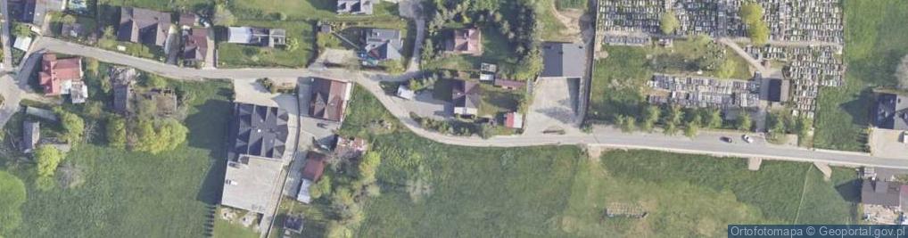 Zdjęcie satelitarne Stachoń Wawrzków Anna Pokoje U Anki