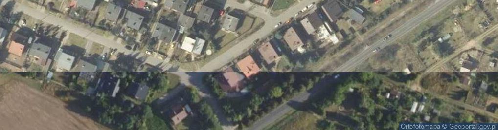 Zdjęcie satelitarne Stachowiak Ryszard Budownictwo Ogólne Handel Usługi