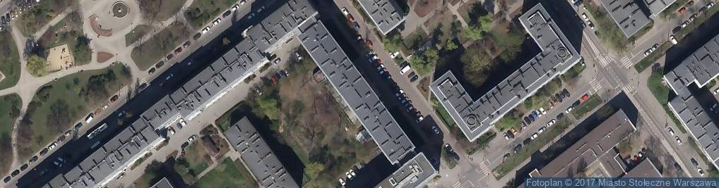 Zdjęcie satelitarne Stacja Cięcie Adrianna Lutyńska