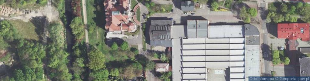 Zdjęcie satelitarne Stacja demontażu pojazdów złomowanie kasacja