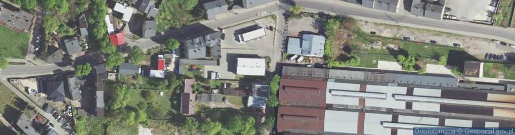 Zdjęcie satelitarne Stacja Kontroli Pojazdów Oskar S i K Szymkiewicz