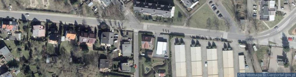 Zdjęcie satelitarne Stacja Paliw nr 1461 Autostrada Tadeusz Faściszewski