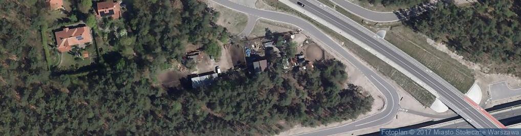 Zdjęcie satelitarne Stajnia Jackowo Pensjonat i Jazdy Rekreacyjne