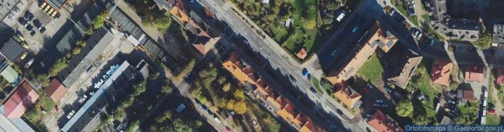 Zdjęcie satelitarne Stal Dom Joanna Balik Zbigniew Pająk