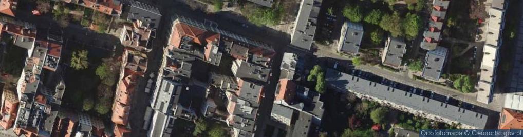 Zdjęcie satelitarne Stal z."Staling", Wrocław
