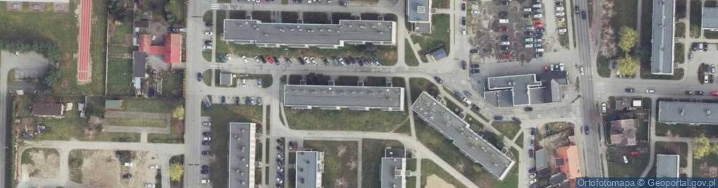 Zdjęcie satelitarne Staligma Pracownia Projektowa Konstrukcji Budowlanych Łukasz Ryp