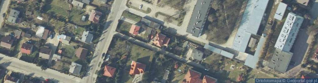 Zdjęcie satelitarne STAN TECH Dariusz Puszcz. Konstrukcje stalowe. Hale. Magazyny