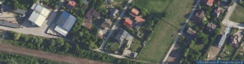 Zdjęcie satelitarne Stanis�Awska Miros�Awa Przedsi�Biorstwo Us�Ugowe Stomina