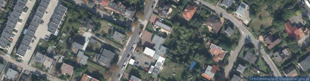 Zdjęcie satelitarne Stanisław Baranowski Stacja Kontroli Pojazdów