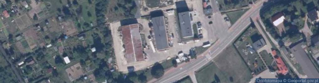 Zdjęcie satelitarne Stanisław Michałkiewicz Centrum Budownictwa Plac-Dachy
